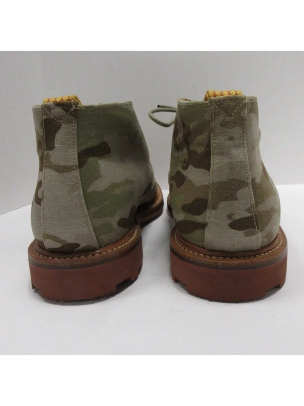 Mark McNairy Boots 11 New Amsterdam Chukka Camo Ripstop Rubber Sole